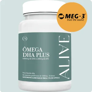 Ômega DHA Plus (60 cápsulas)